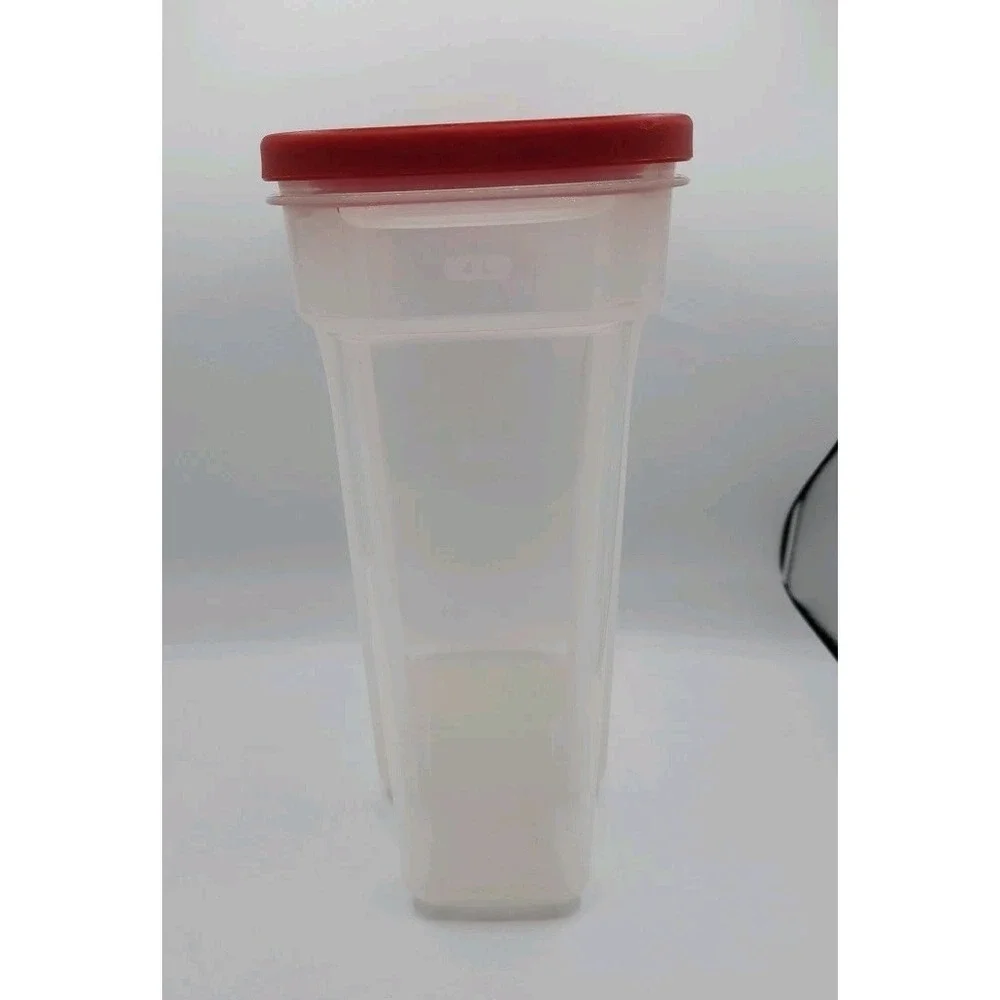 Rubbermaid Food Storage 22.8‎ Cups Cereal Container with Red Flip Top Lid #14